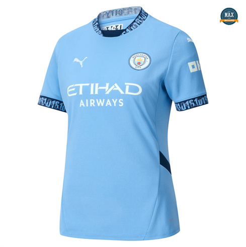 Max Maillots Manchester City Femme Domicile 2024/25