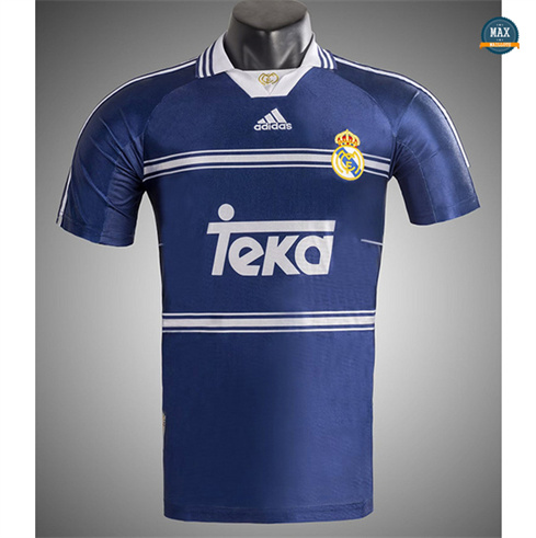 Max Maillots Retro 1998-99 Real Madrid Exterieur