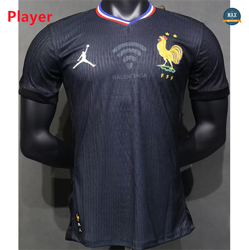 Max Maillots Player Version 2024/25 France joint Noir