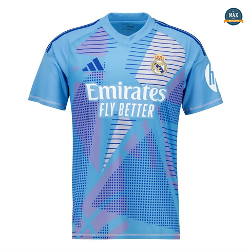 Max Maillots Real Madrid Gardien de but Bleu 2024/25