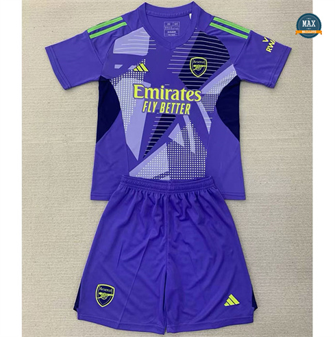 Max Maillot Arsenal Enfant Gardien De But purple 2024/25