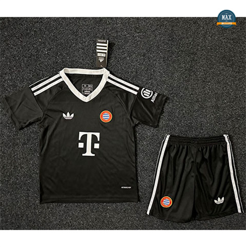 Max Maillots Bayern Munich Enfant Gardien De But Noir 2024/25