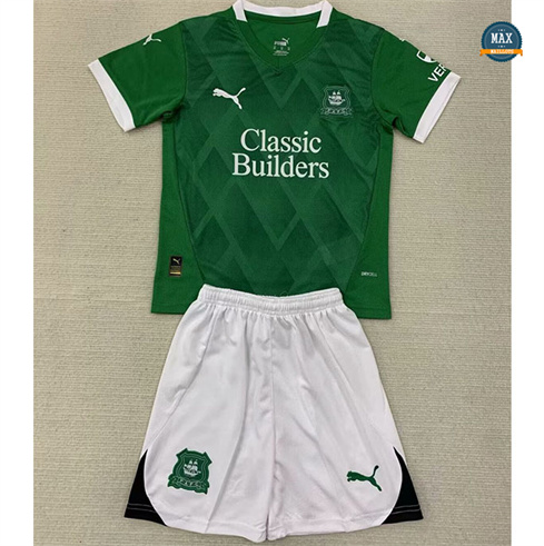 Max Maillot Plymouth Argyle Enfant Domicile 2024/25