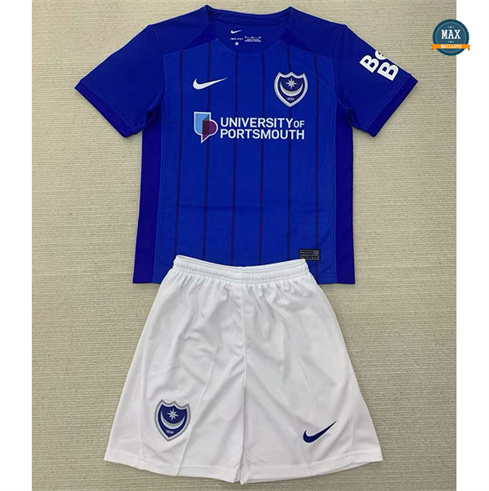 Max Maillot Portsmouth Enfant Domicile 2024/25