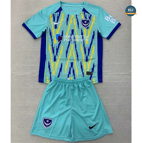 Max Maillots Portsmouth Enfant Third 2024/25