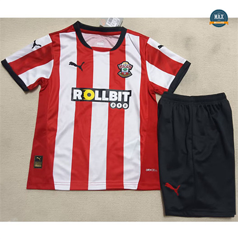 Max Maillots Southampton Enfant Domicile 2024/25