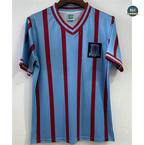 Max Maillots Retro 1957 Aston Villa Domicile