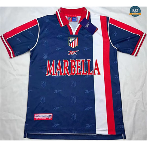 Max Maillots Retro 1998-99 Atletico Madrid Exterieur