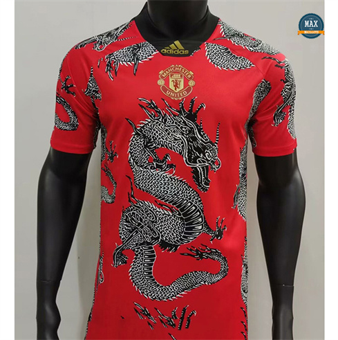 Max Maillots Retro 2019-20 Manchester United Player Spéciale Dragon