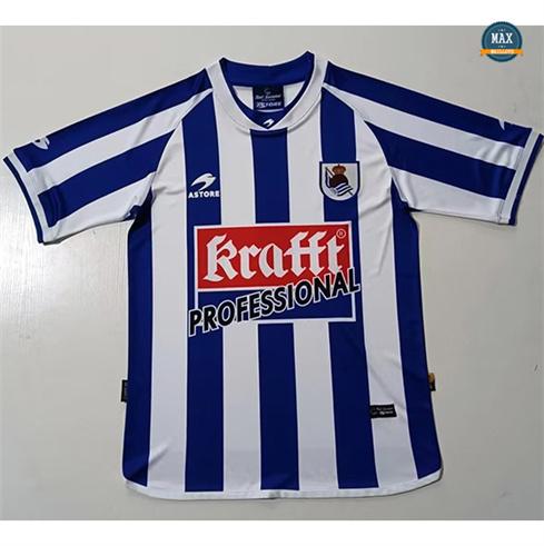 Max Maillot Retro 2002-03 Real Sociedad Domicile