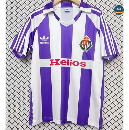 Max Maillots Retro 1984 Real Valladolid Domicile