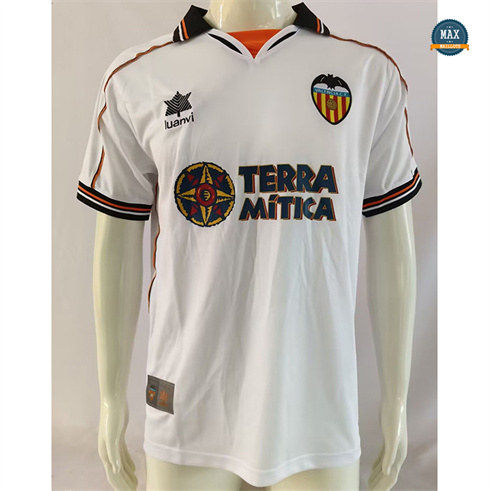 Max Maillots Retro 1999-00 Valencia Domicile