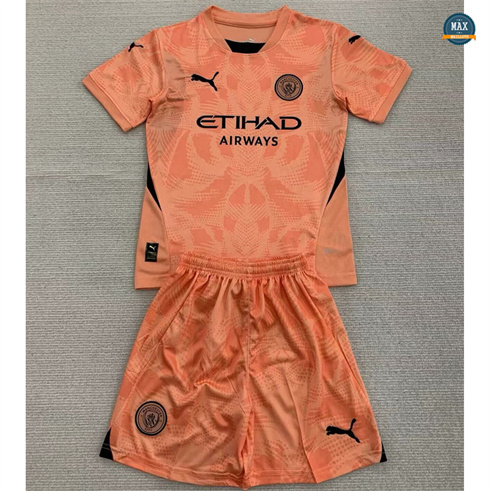 Vendre Max Maillot Manchester City Enfant Gardien de but Orange 2024/25