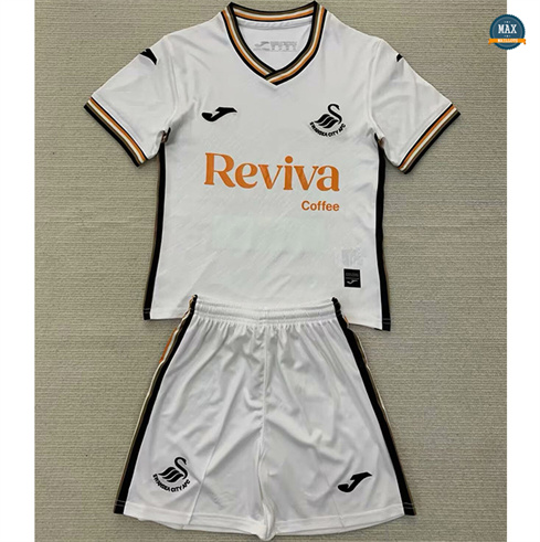 Nouveau Max Maillots Swansea City Enfant Domicile 2024/25