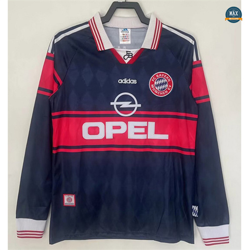 Achat Max Maillots Retro 1997-99 Bayern Munich Manche Longue