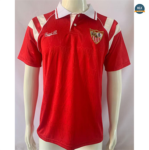 Choix Max Maillots Retro 1992-93 Seville Exterieur Rouge