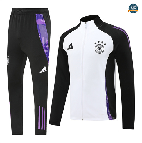 Achat Max Veste Survetement Allemagne 2024/25 Blanc