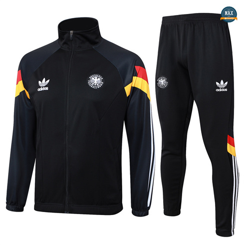 Prix Max Veste Survetement Allemagne 2024/25 noir