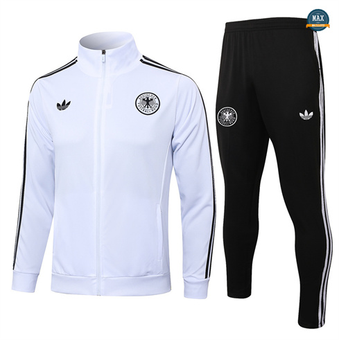 Vente Max Veste Survetement Allemagne 2024/25 Blanc