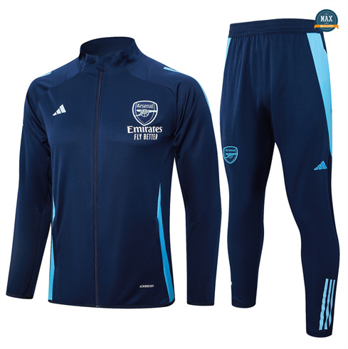 Vente Max Veste Survetement Arsenal 2024/25 Bleu marine