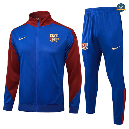 Acheter Max Veste Survetement Barcelone 2024/25 Bleu