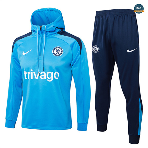 Achetés Max Survetement Sweatshirt à capuche Chelsea 2024/25 Bleu