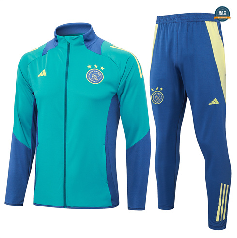 Achetez Max Veste Survetement Enfant Ajax 2024/25 vert