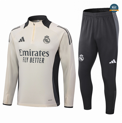 Achat Max Survetement Enfant Real Madrid 2024/25 jaune