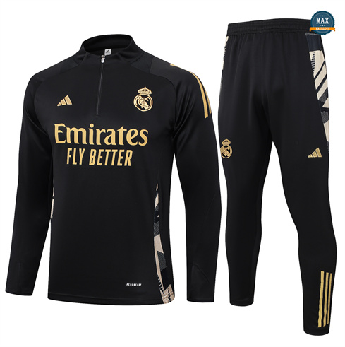 Prix Max Survetement Enfant Real Madrid 2024/25 noir