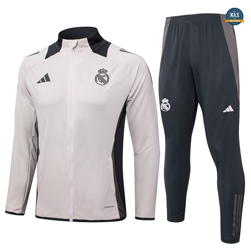 Acheter Max Veste Survetement Enfant Real Madrid 2024/25 Gris