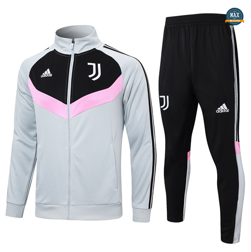 Acheter Max Veste Survetement Juventus 2024/25 gris clair