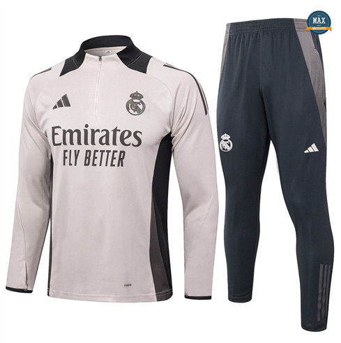 Nouveau Max Survetement Real Madrid 2024/25 Gris