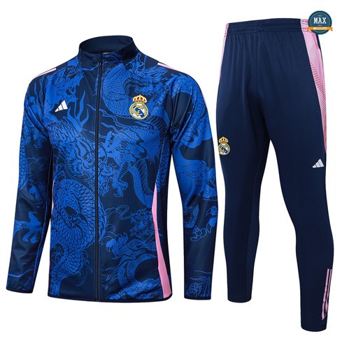 Acheter Max Veste Survetement Real Madrid 2024/25 Bleu marine