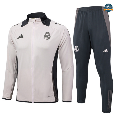 Mode‎ Max Veste Survetement Real Madrid 2024/25 gris clair