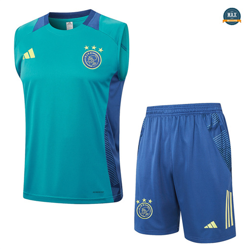 Mode‎ Max Maillots Training Ajax Ensemble Short Débardeur 2024/25 vert