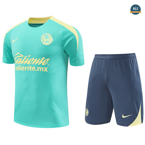 Achetés Max Maillot Training América + Short 2024/25 Bleu Ciel