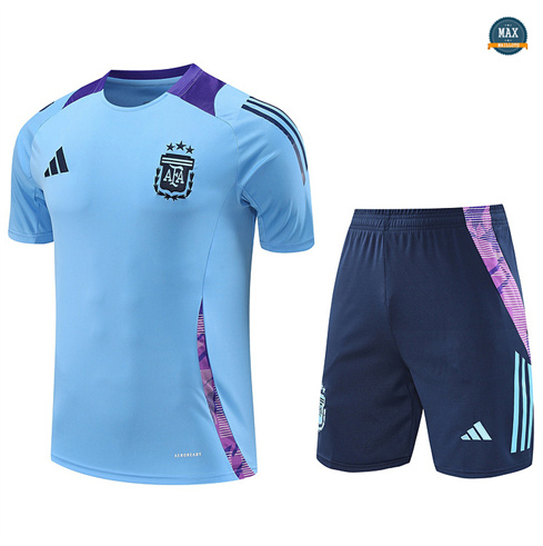 Achat Max Maillots Training Argentine + Short 2024/25 Bleu