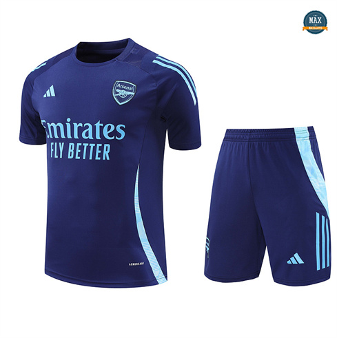 Soldes Max Maillots Training Arsenal + Short 2024/25 Bleu marine