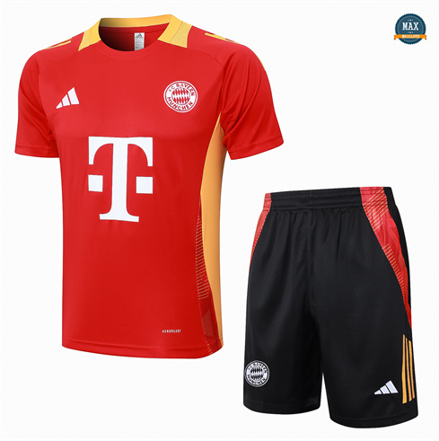 Achetez Max Maillots Training Bayern Munich + Short 2024/25 rouge