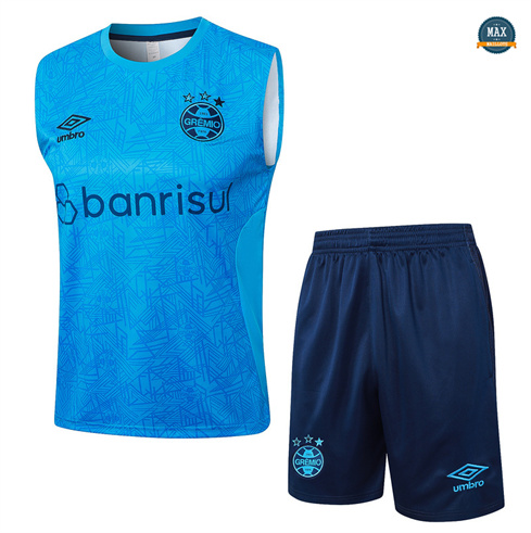 Achat Max Maillots Training Gremio Ensemble Short Débardeur 2024/25 Bleu