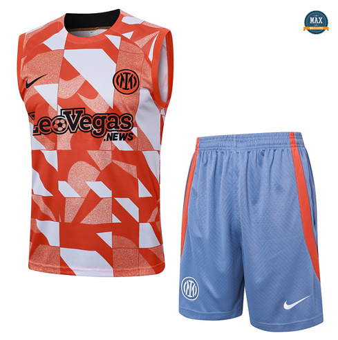 Acheter Max Maillot Training Inter Milan Ensemble Short Débardeur 2024/25 Orange