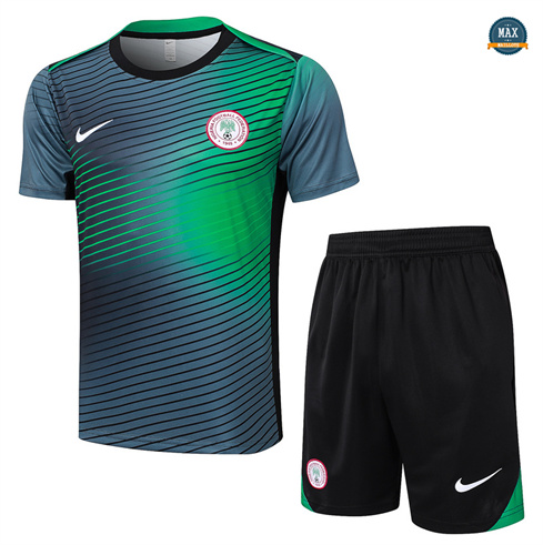 Achetez Max Maillots Training Nigeria + Short 2024/25 Gris