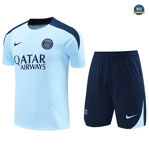 Achetés Max Maillot Training Paris Paris Saint Germain + Short 2024/25 Bleu