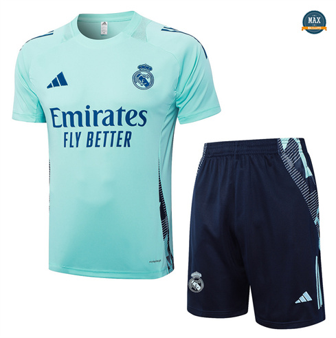 Acheter Max Maillot Training Real Madrid + Short 2024/25 vert clair