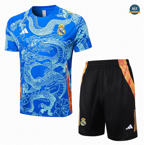 Prix Max Maillot Training Real Madrid + Short 2024/25 Bleu