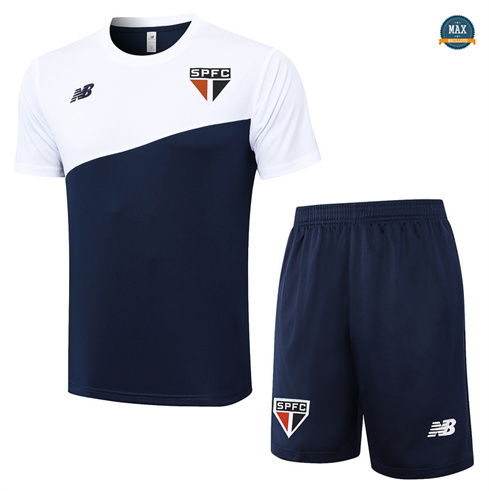 Soldes Max Maillots Training São Paulo + Short 2024/25 Bleu