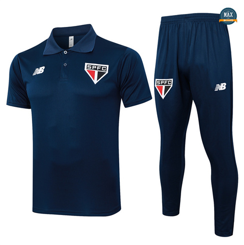 Vente Max Maillot Training Polo São Paulo 2024/25 Bleu