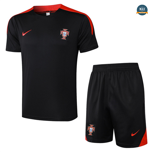 Grossiste Max Maillot Training portugal + Short 2024/25 noir