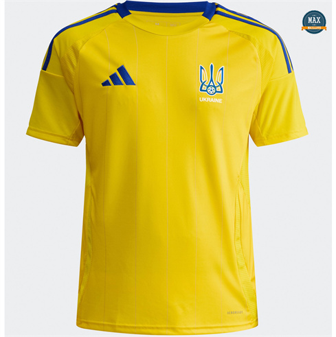 Nouveau Max Maillots Ukraine Domicile Jaune 2024/25