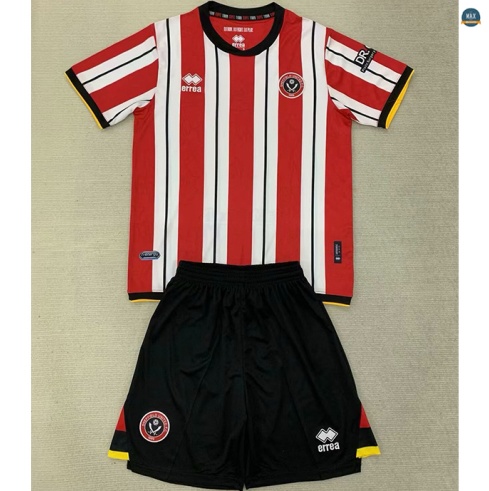 Max Maillots Sheffield United Enfant Domicile 2024/25